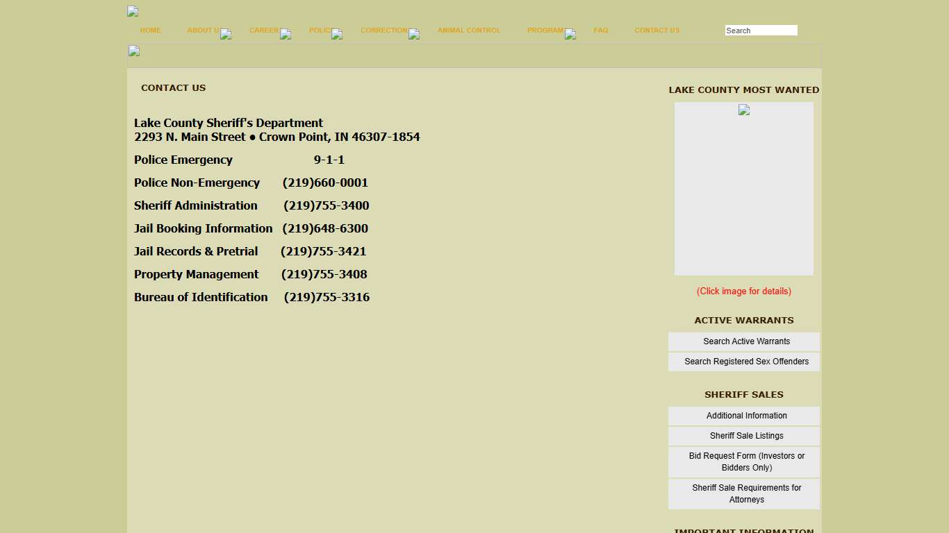 Lake County Sheriff - Lake County Sheriff